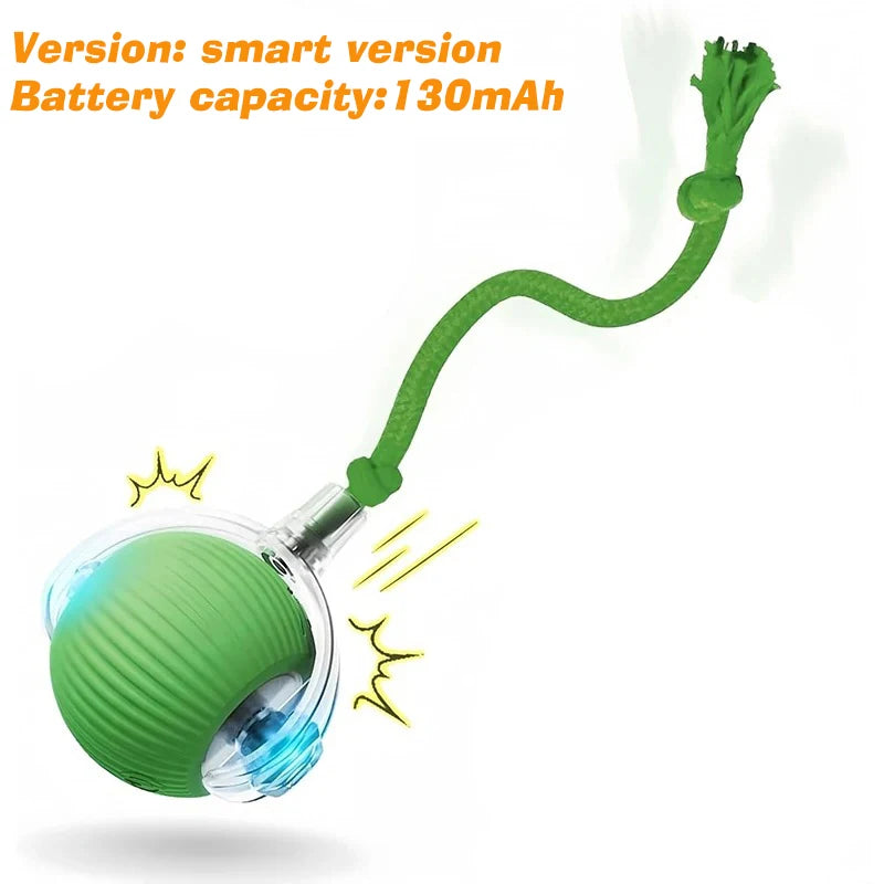 Interactive Dog Ball Toy Automatic Rolling Rechargeable