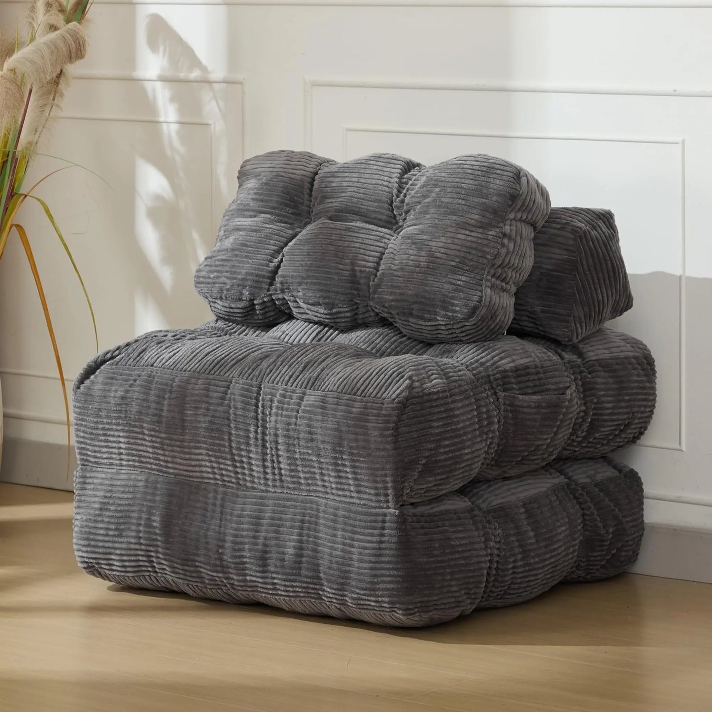 HiMISS Folding Sofa Bed With Pillow Convertible Sleeper Chair