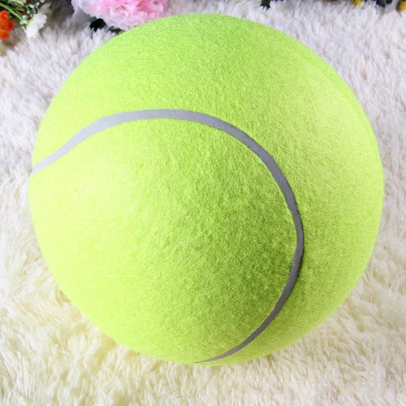Shunmaii Dog Tennis Ball Inflatable Chew Toy For Interactive Play