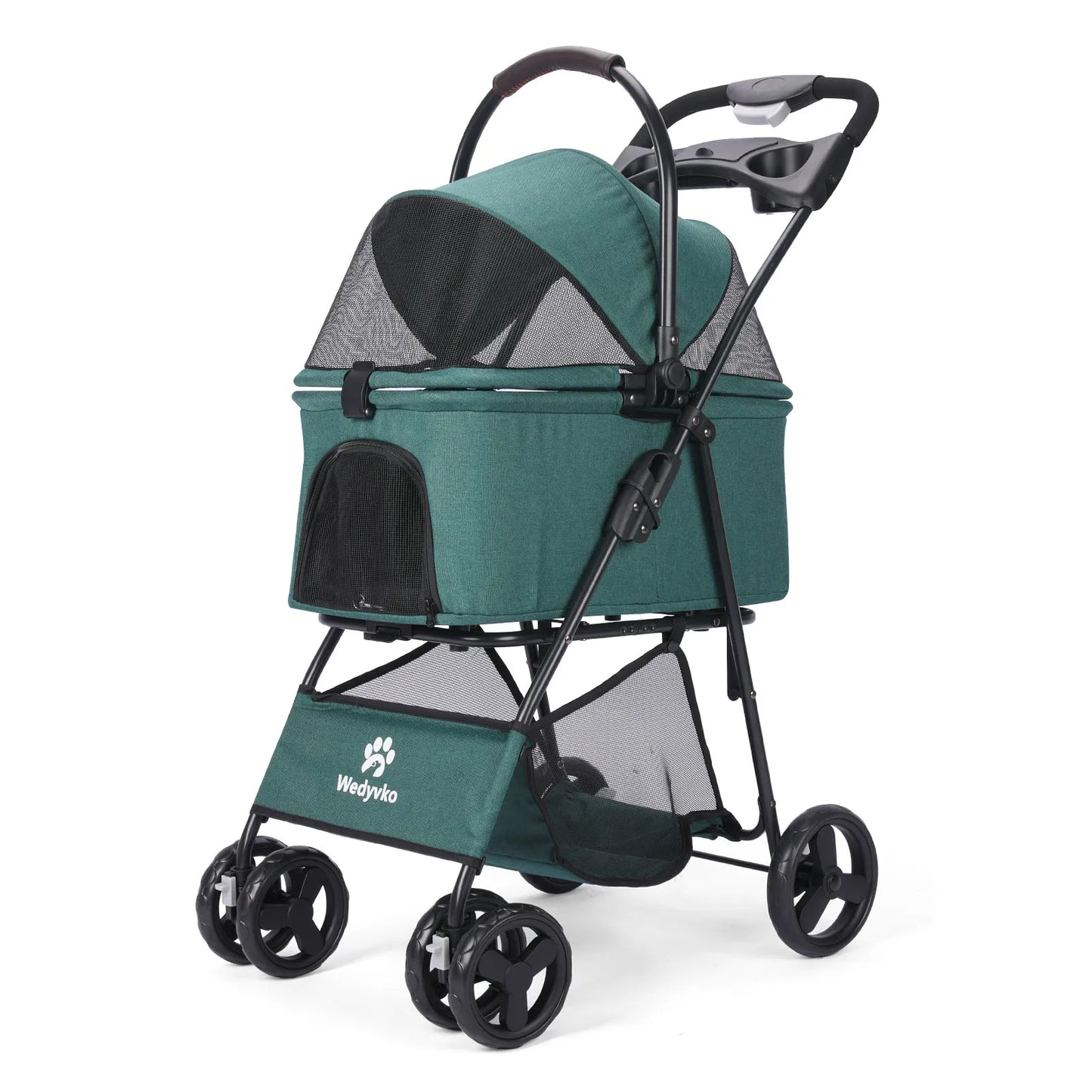 3 In 1 Pet Stroller Removable Carrier All Terrain Waterproof