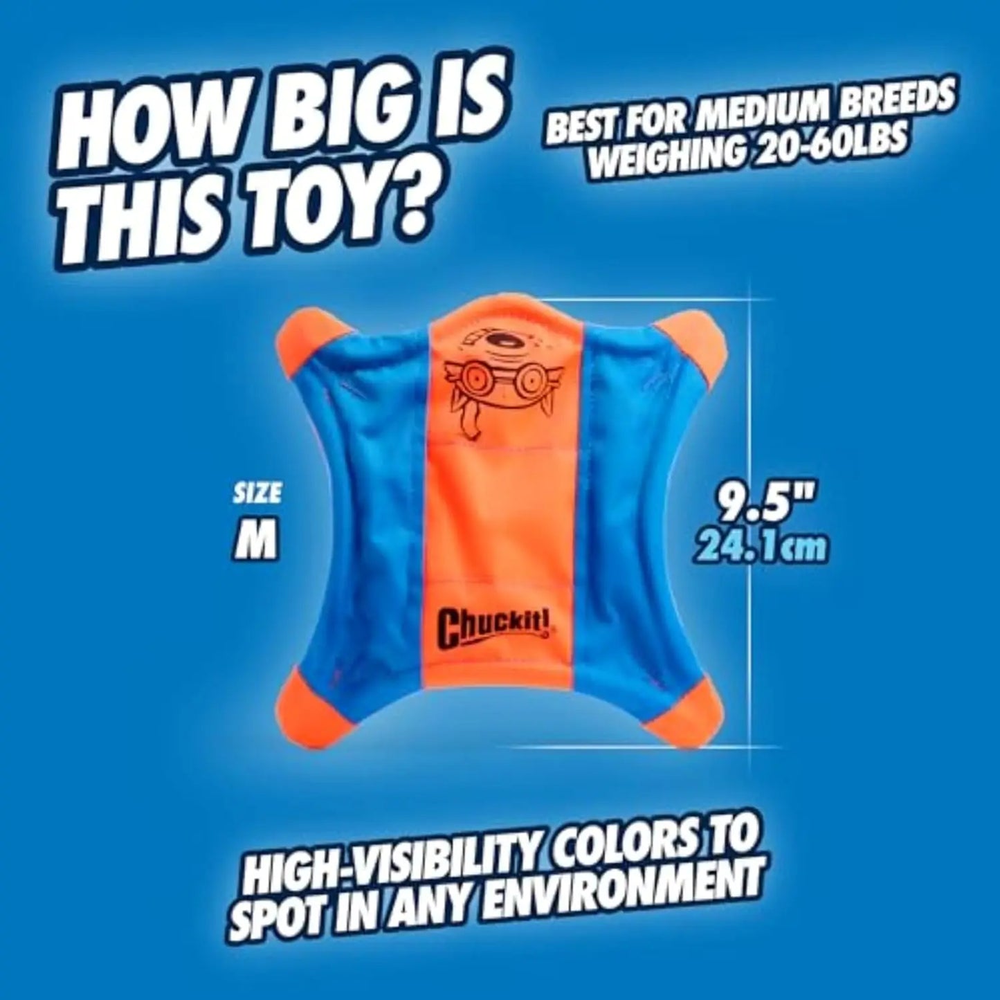 Water Floating Fetch Toy For Dogs, Soft Durable Polyester Canvas
