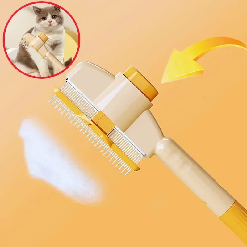 Dog Grooming Self Cleaning Comb Brush For Pets Grooming Essentials