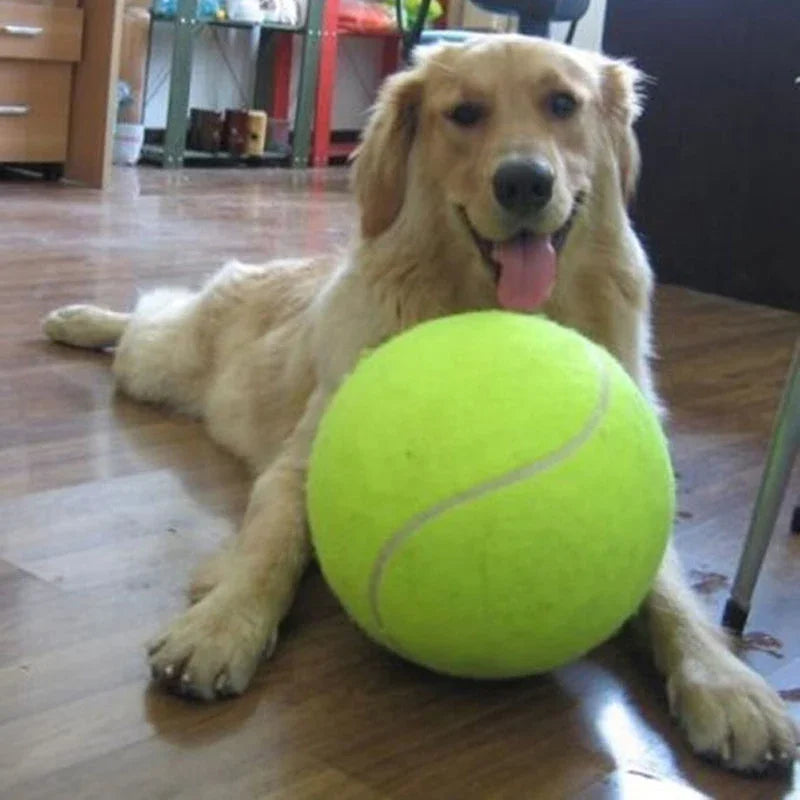 Shunmaii Dog Tennis Ball Inflatable Chew Toy For Interactive Play