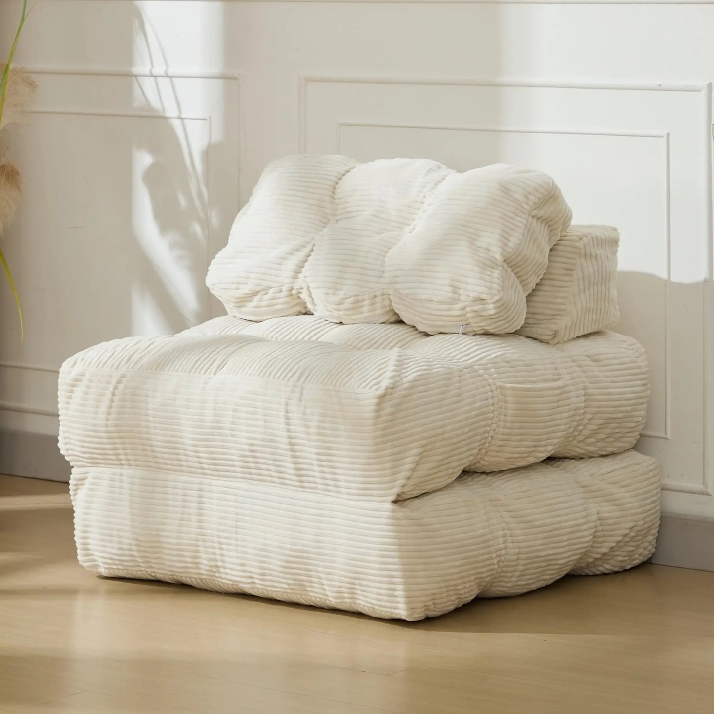 HiMISS Folding Sofa Bed With Pillow Convertible Sleeper Chair