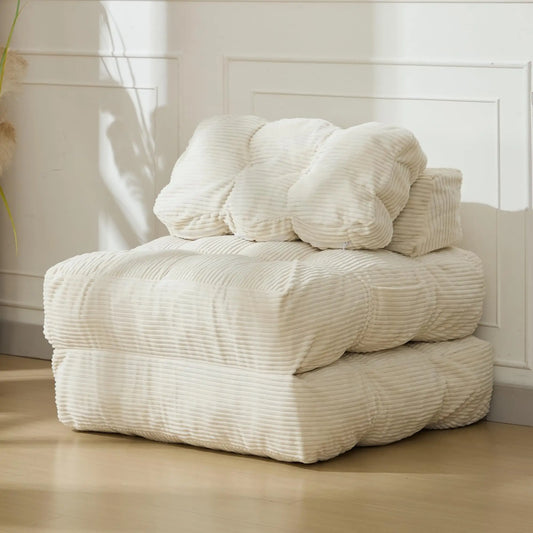 HiMISS Folding Sofa Bed With Pillow Convertible Sleeper Chair