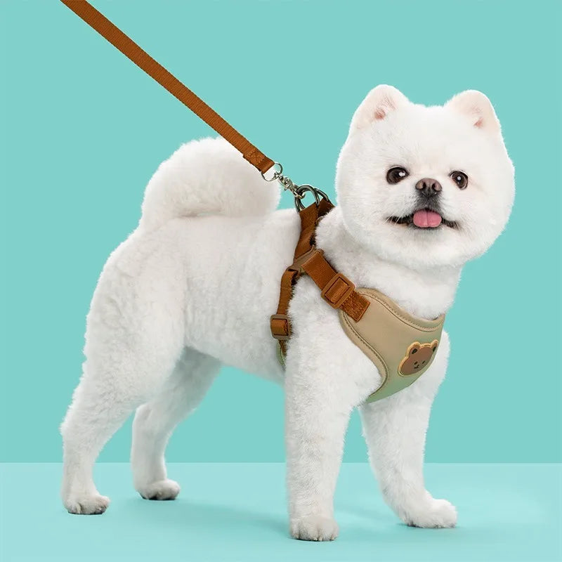 Breathable Dog Harness And Leash Set For Dogs And Cats