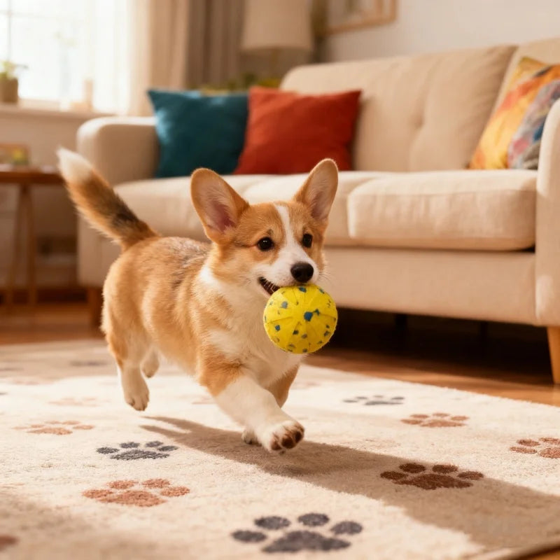 Booteely Dog Toy Interactive Ball With Automatic Jumping