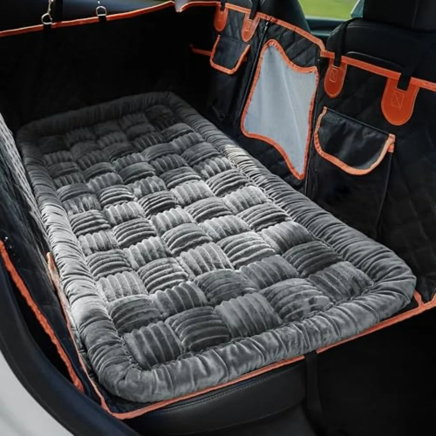 Backseat Pet Bed Mat for Car Non Slip Travel Dog Seat Cover