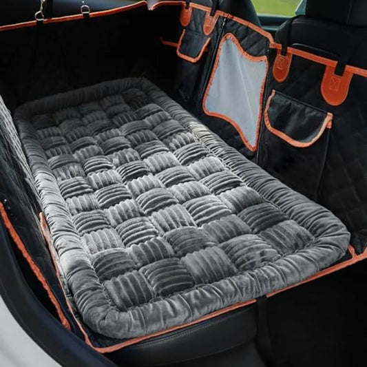 Backseat Pet Bed Mat for Car Non Slip Travel Dog Seat Cover