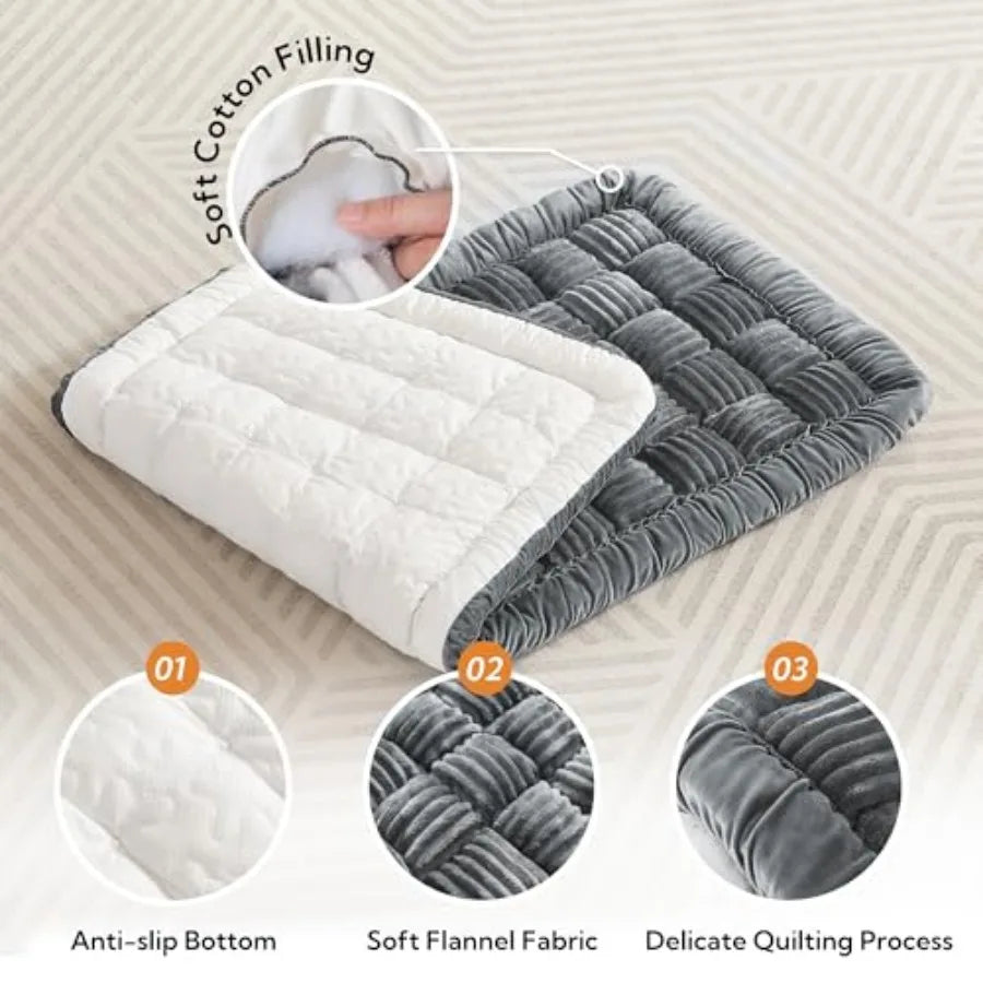 Backseat Pet Bed Mat for Car Non Slip Travel Dog Seat Cover