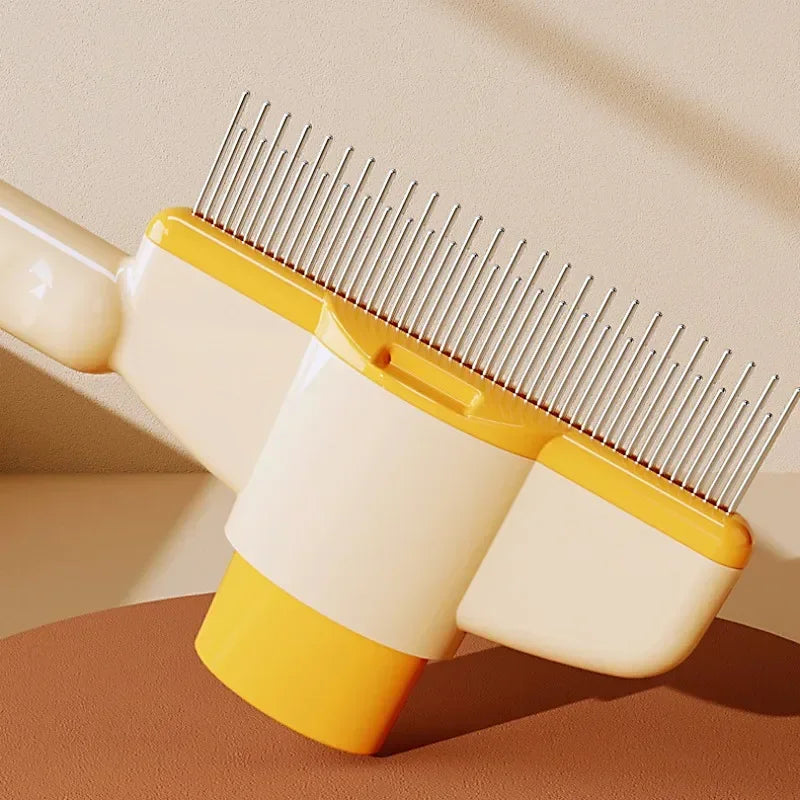 Dog Grooming Self Cleaning Comb Brush For Pets Grooming Essentials