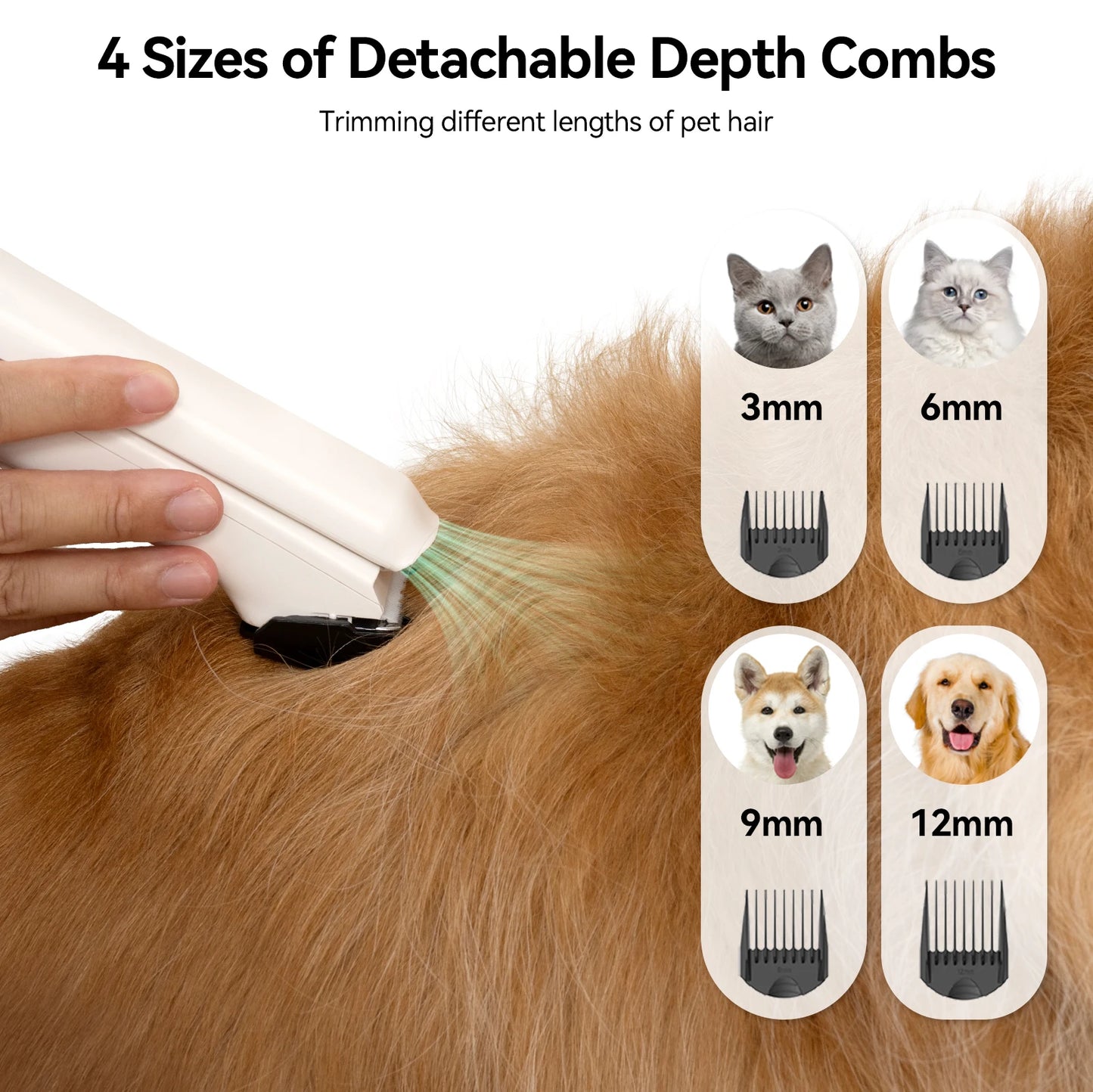 Amicura P1 Pet Grooming Vacuum And Hair Dryer Adjustable Speed
