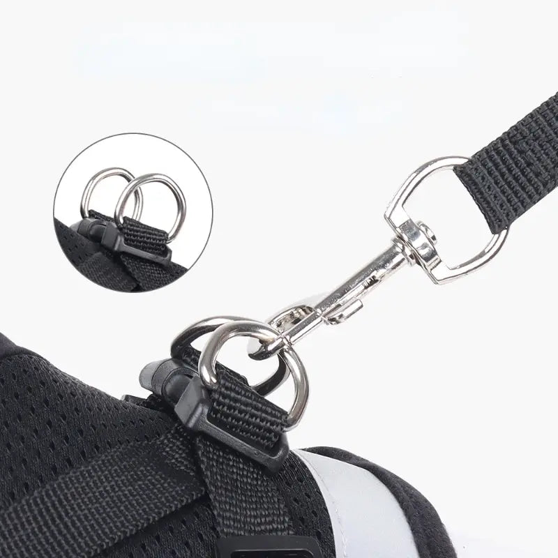 Pet Mesh Reflective Undershirt Harnesses Adjustable Dog Harness