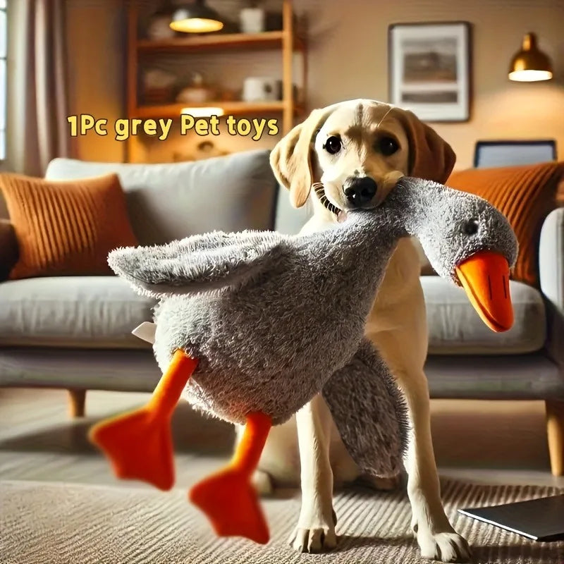 Soft Colorful Duck Plush Toy for Cats and Dogs Comfort