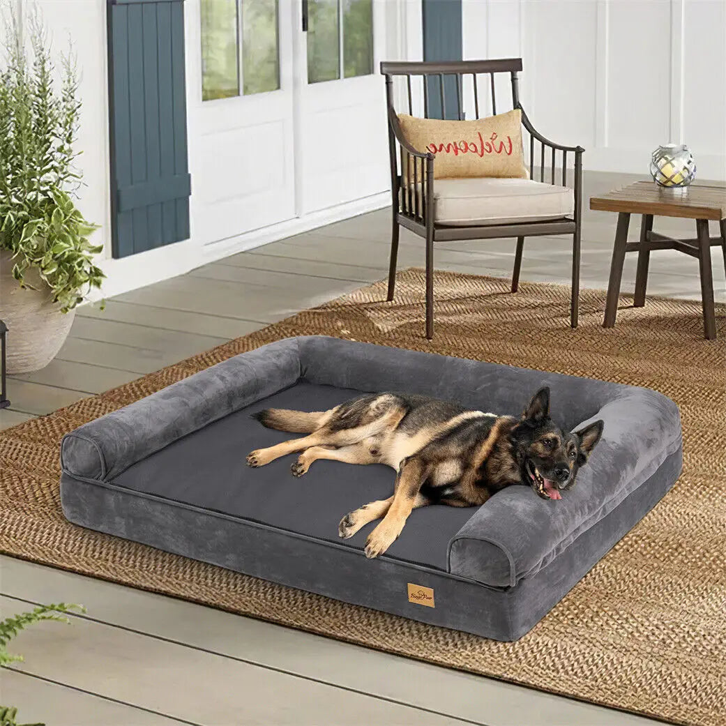 BINGOPAW Orthopedic Dog Bed With Removable Cover Cushion