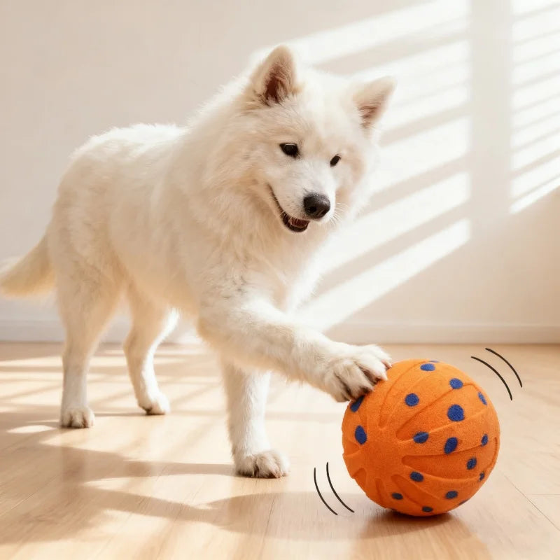 Booteely Dog Toy Interactive Ball With Automatic Jumping