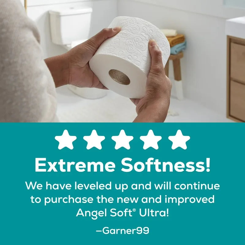 2-Ply Toilet Paper, 12 Mega Rolls, 320 Sheets Per Roll