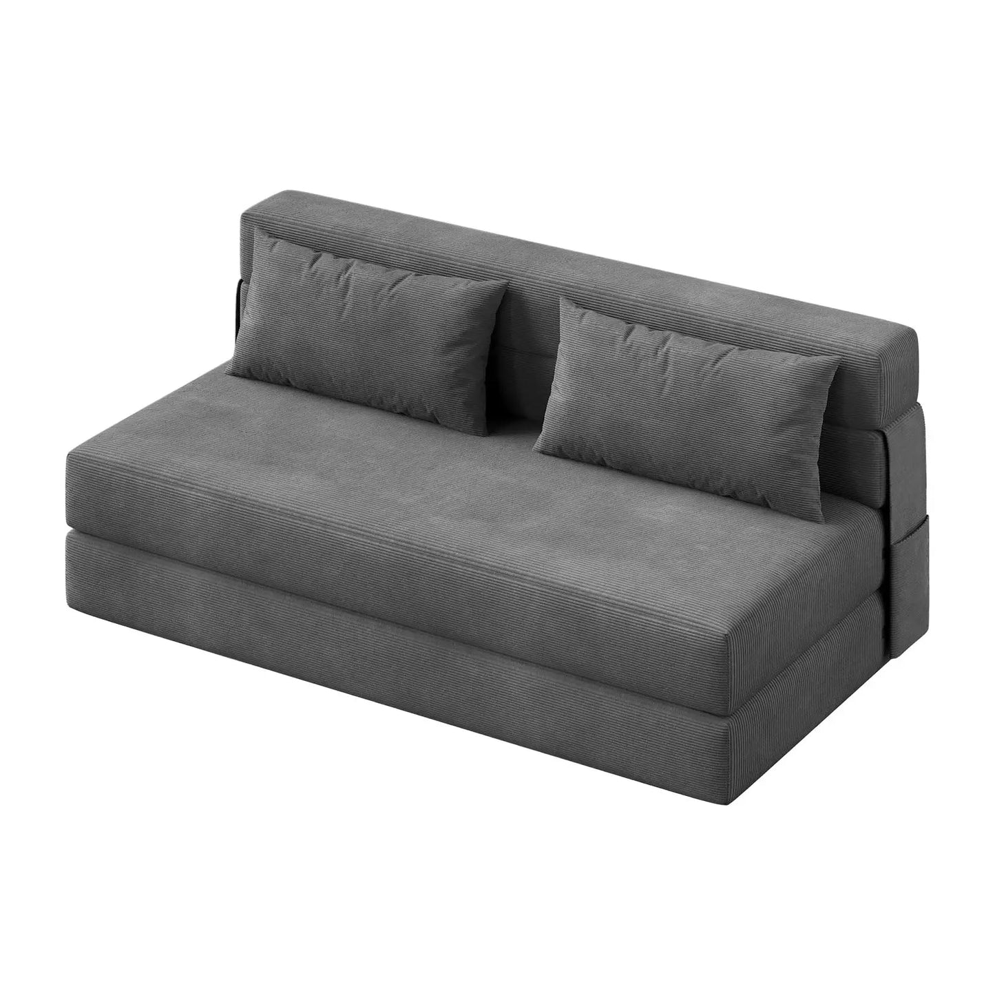 HobbyLane CN 4-in-1 Folding Sofa Bed Convertible Sleeper With Pillow