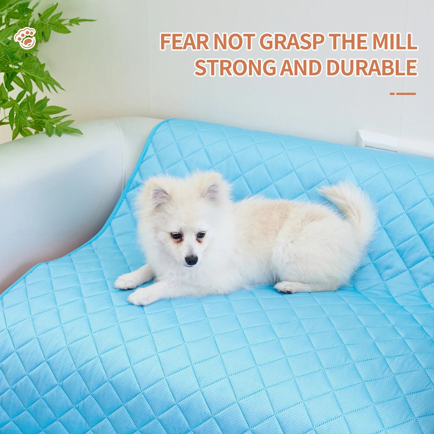 Dog Cooling Bed Mat Breathable Washable Pet Pad For Home
