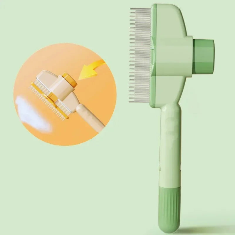 Dog Grooming Self Cleaning Comb Brush For Pets Grooming Essentials