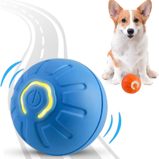 Pet Gravity Ball Toy for Dogs and Cats Plastic Bouncing Ball