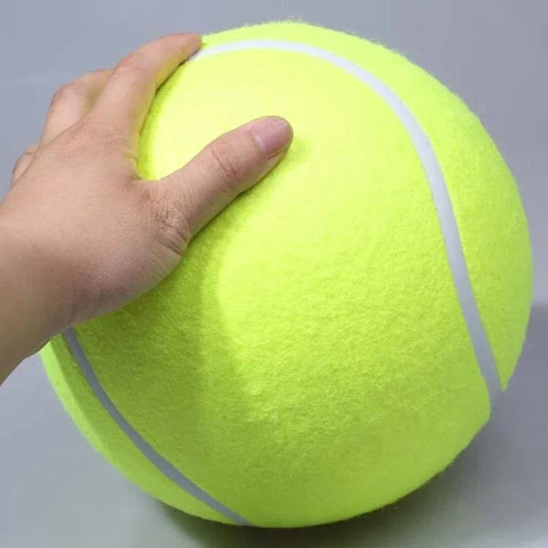 Shunmaii Dog Tennis Ball Inflatable Chew Toy For Interactive Play