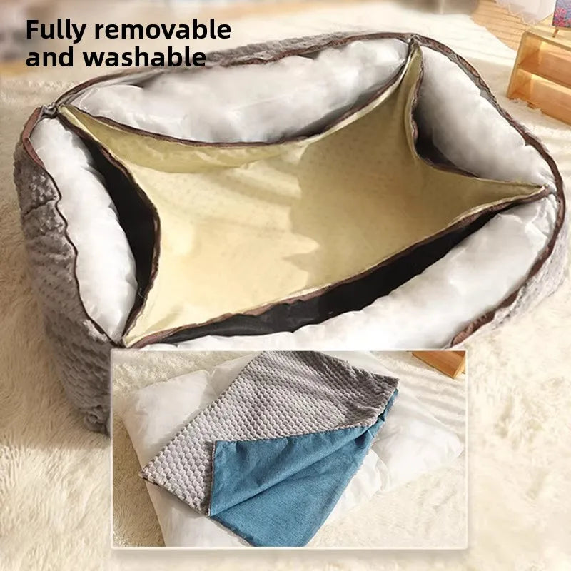 Durable Washable Dog Bed Bite Resistant All Seasons