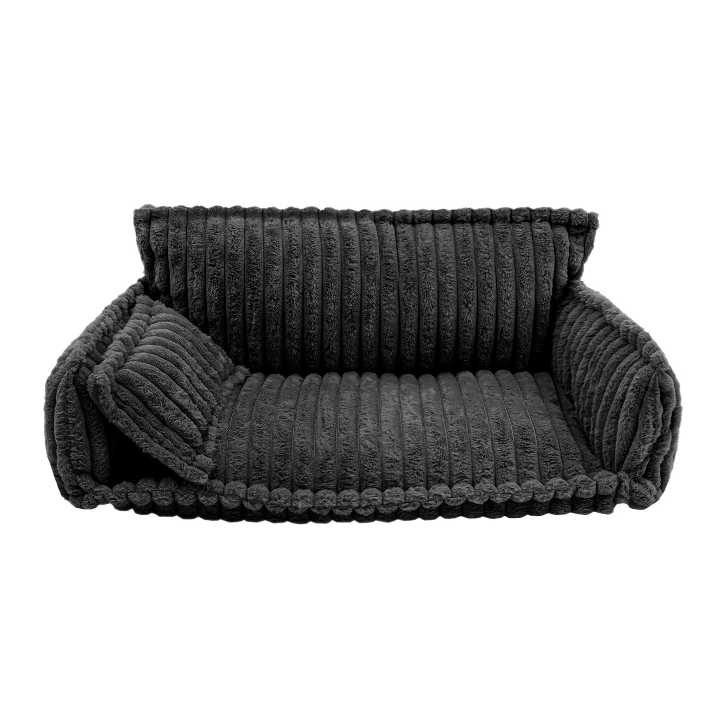 Pet Couch With Removable Washable Cover Plush Bed For Cats And Dogs