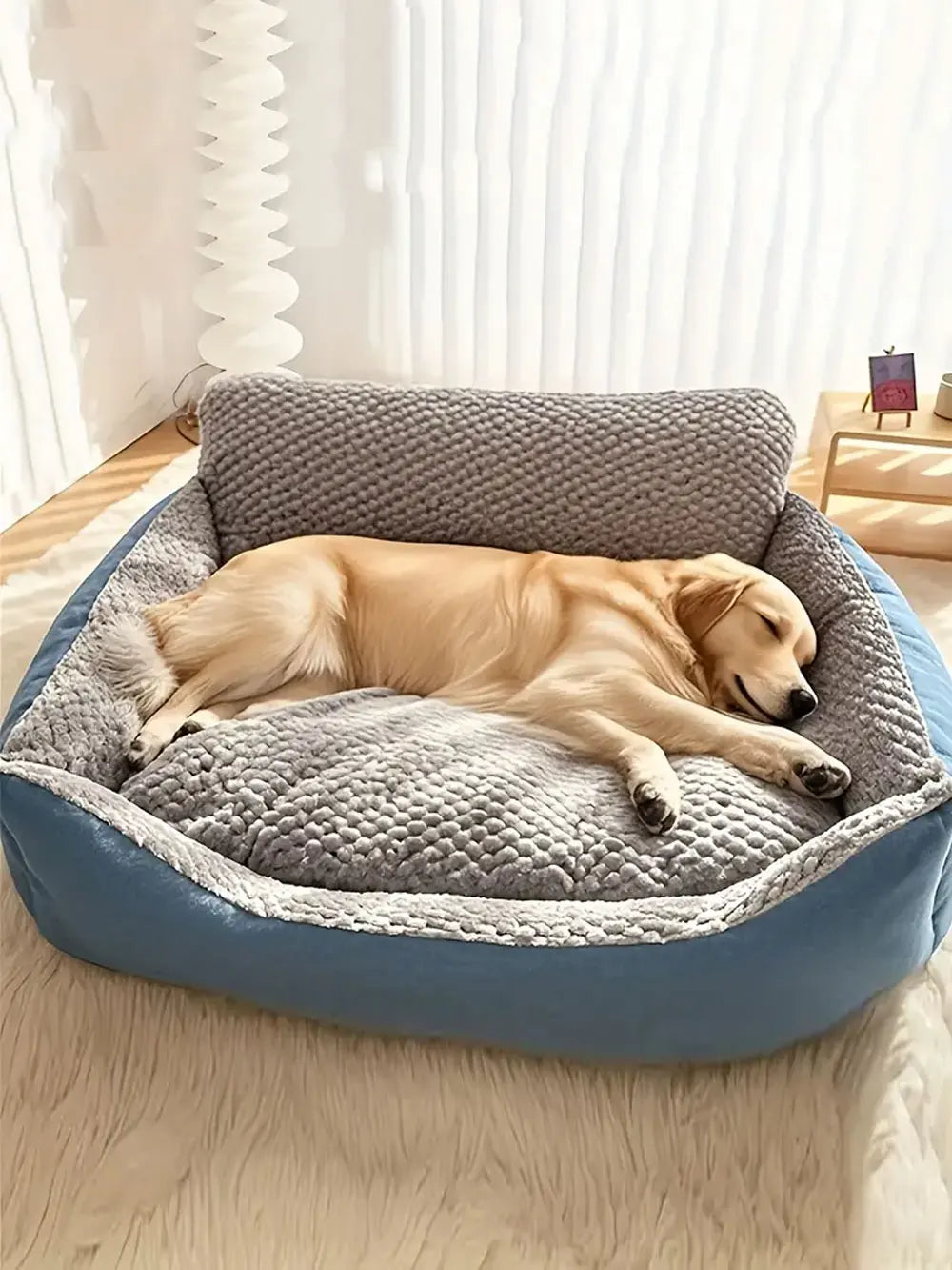 Durable Washable Dog Bed Bite Resistant All Seasons
