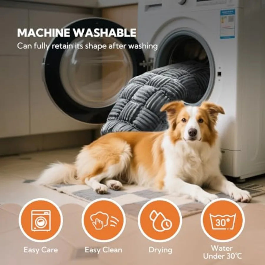 Backseat Pet Bed Mat for Car Non Slip Travel Dog Seat Cover