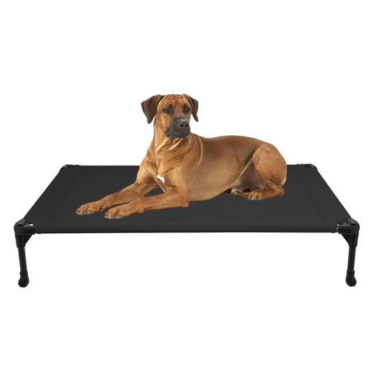 Outdoor Elevated Dog Bed For Large Dogs Breathable Cooling Cot