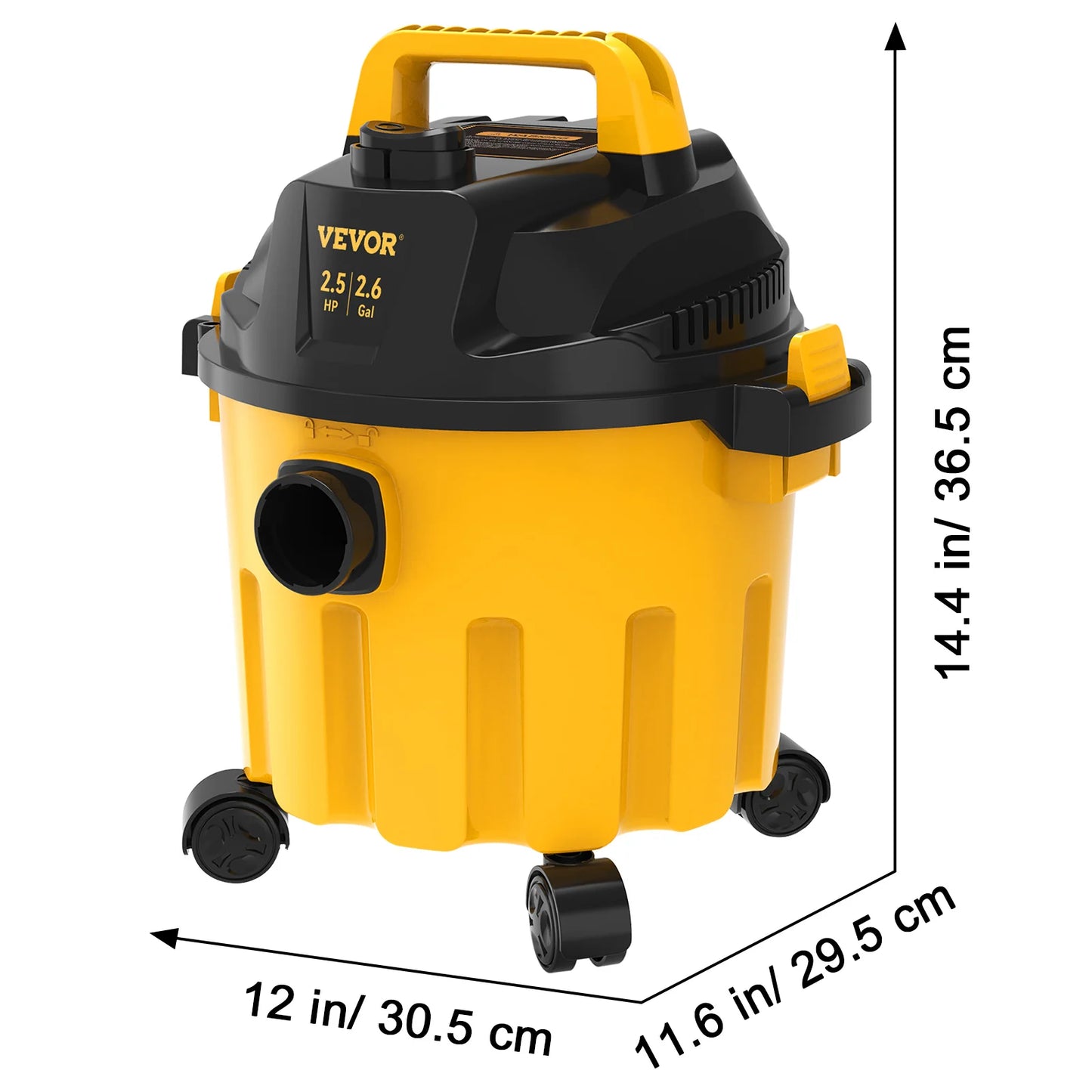 SucceBuy Wet Dry Vacuum 3 In 1 Portable Blowing Vacuum
