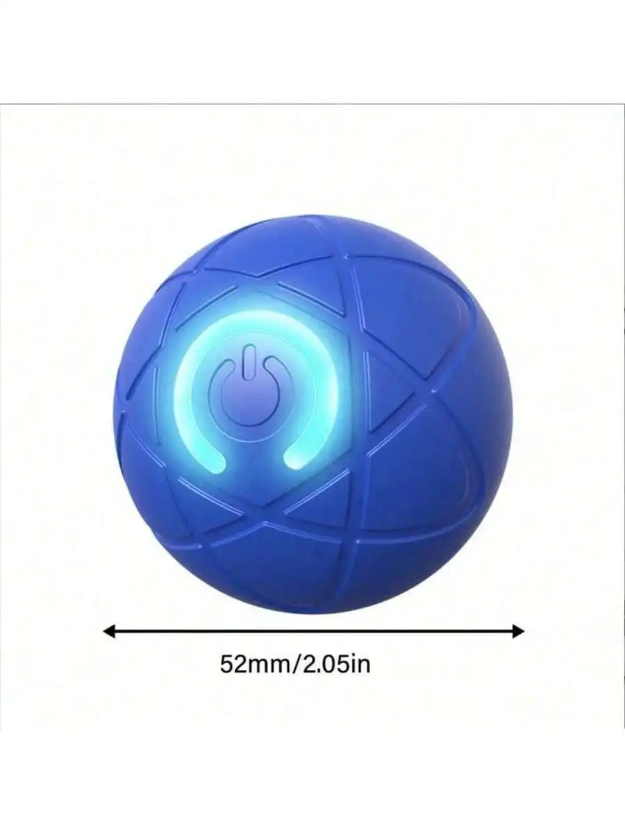 Automatic Dog Ball Toy Vibrating Interactive Moving Ball USB Rechargeable