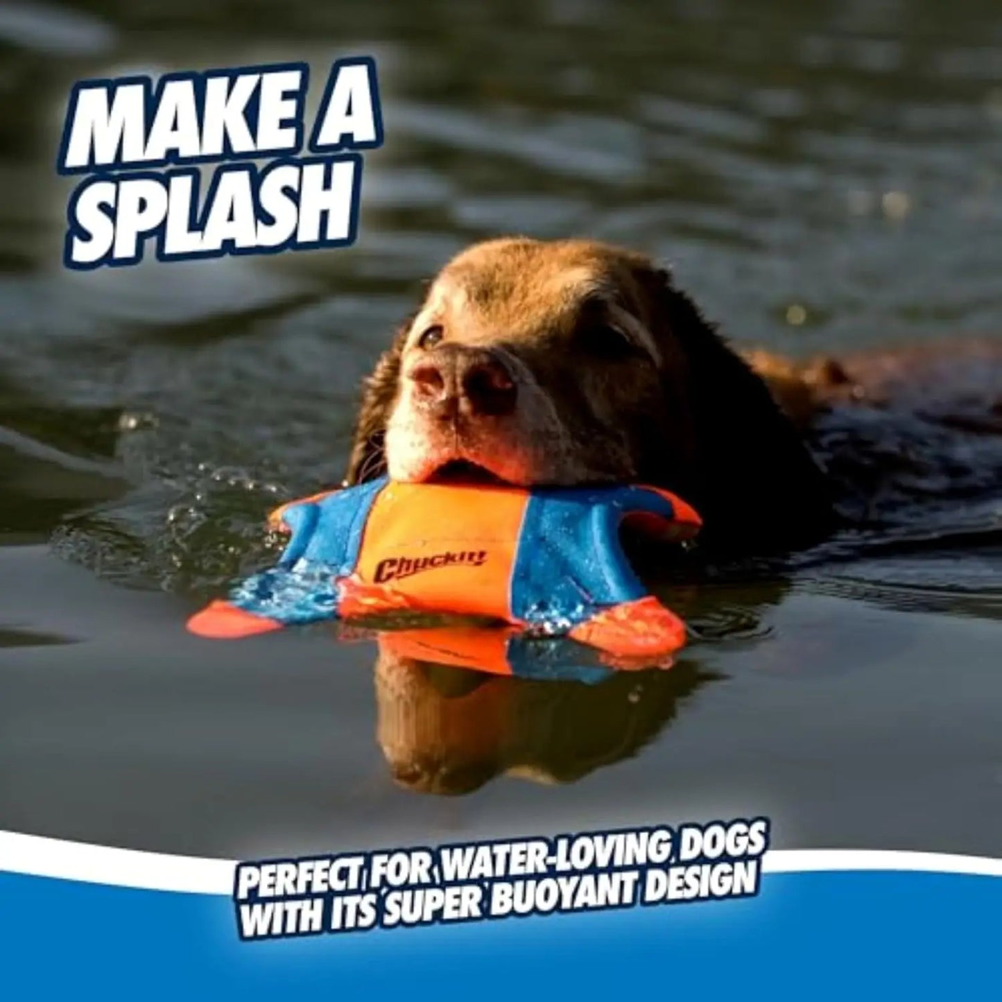 Water Floating Fetch Toy For Dogs, Soft Durable Polyester Canvas
