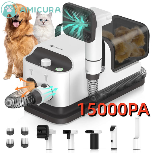 Amicura P1 Pet Grooming Vacuum And Hair Dryer Adjustable Speed