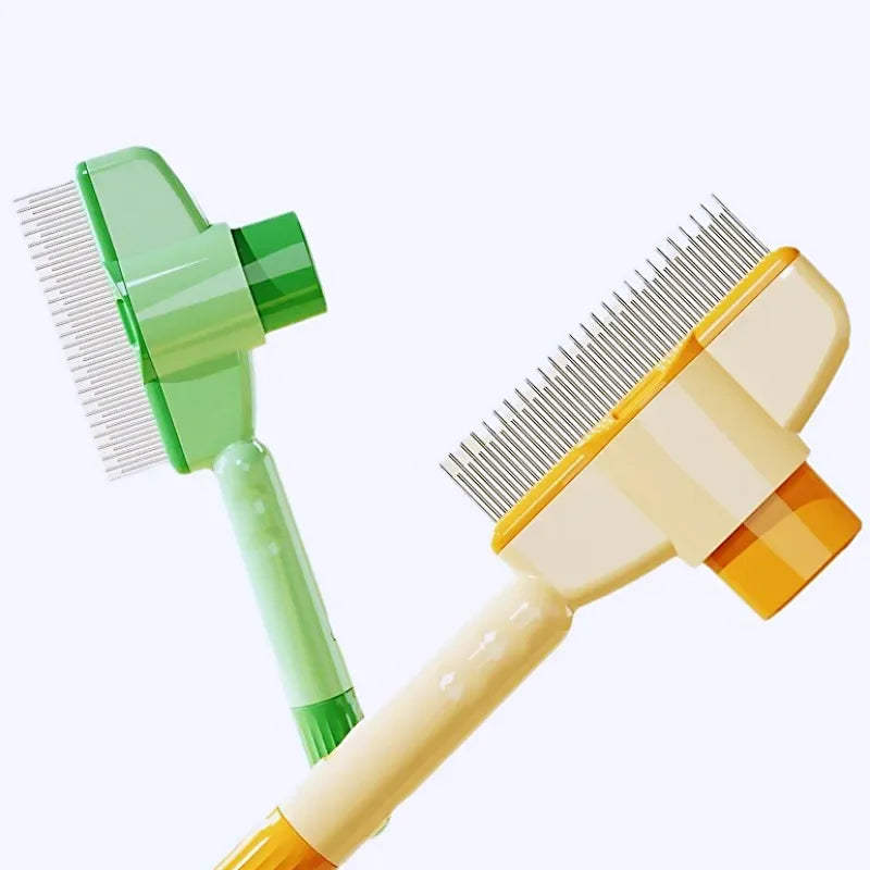 Dog Grooming Self Cleaning Comb Brush For Pets Grooming Essentials