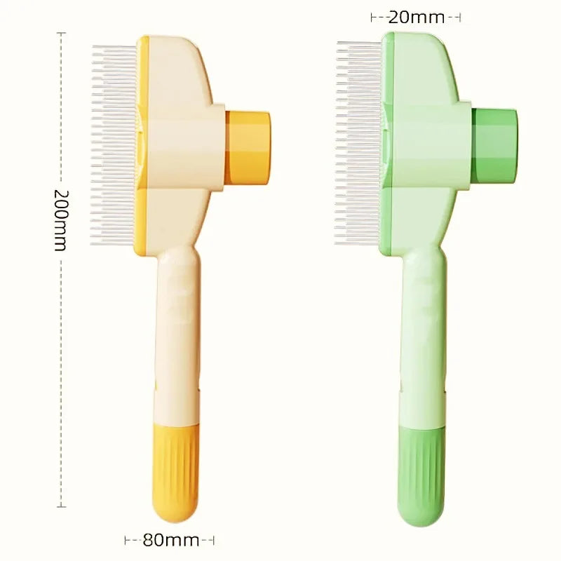 Dog Grooming Self Cleaning Comb Brush For Pets Grooming Essentials